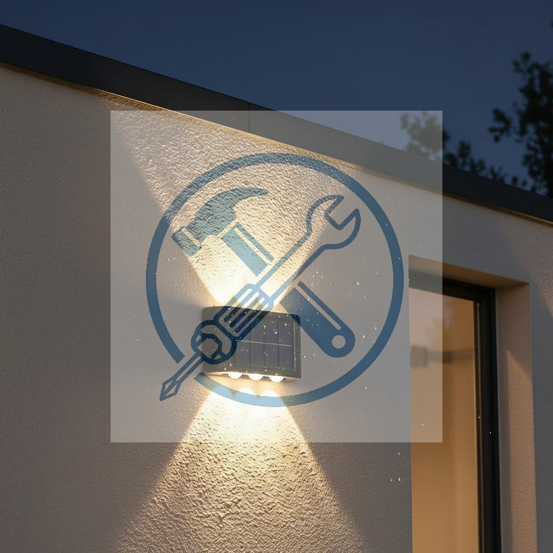 Outdoor Lighting For Fence - Solar Wall Lamp Outdoor Waterproof Solar