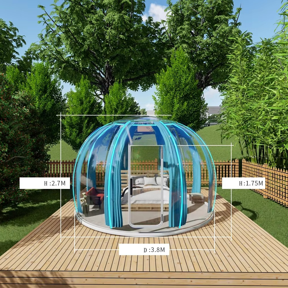 PC clear House Glass House Par - Outdoor Lighting Rental For Party avis et prix
