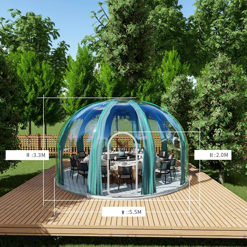 PC clear House Glass House Par - Outdoor Lighting Rental For Party avis et prix