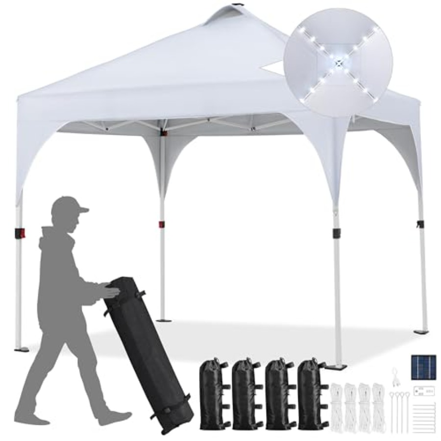 Outdoor garden gazebo tent: 10 - Outdoor Lighting Uplight avis et prix