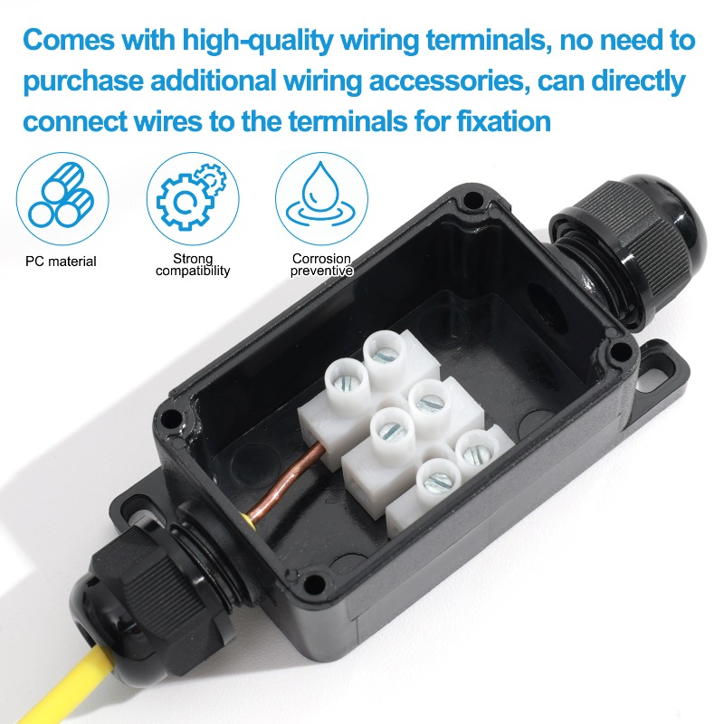 450V Outdoor Waterproof IP66 E - Outdoor Lighting Wire Connectors avis et prix
