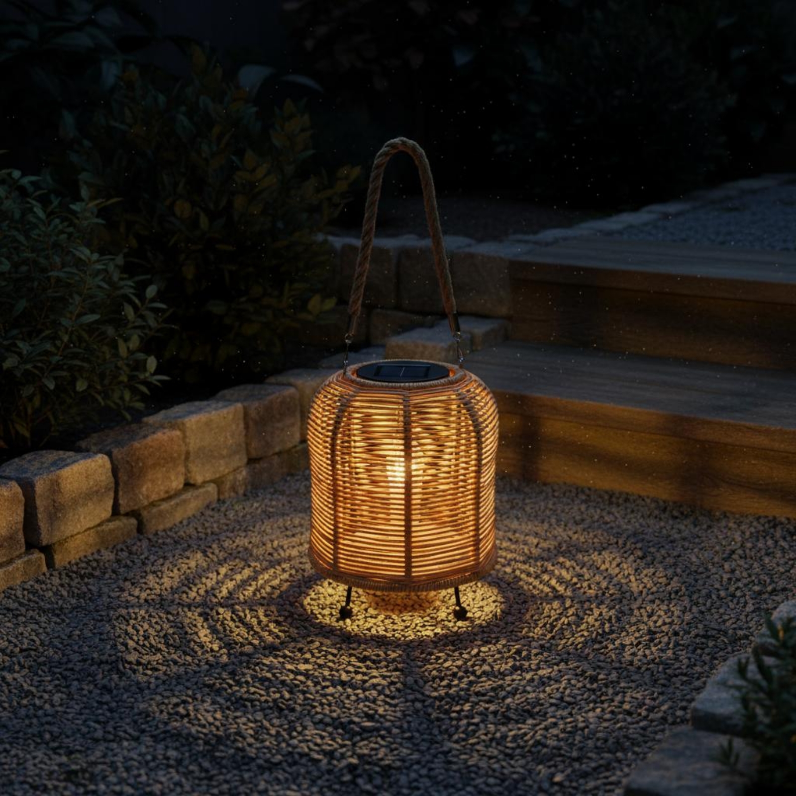 Handwoven Solar Lantern Braide - Outdoor Lighting For Home avis et prix