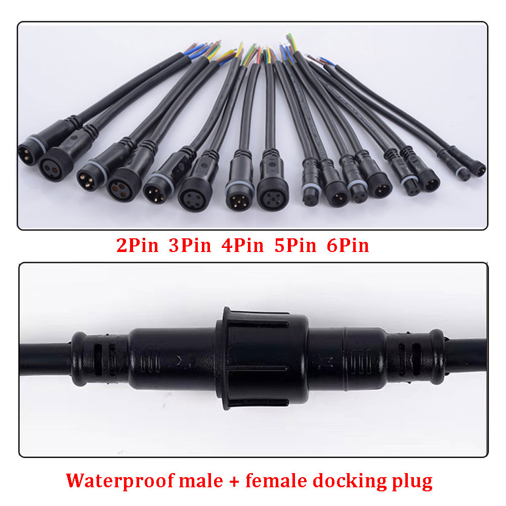 Waterproof Wire M/F docking pl - Outdoor Lighting Wire Connectors avis et prix
