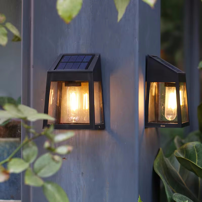 Solar Wall Light Outdoor Water - Outdoor Lighting For Fence avis et prix