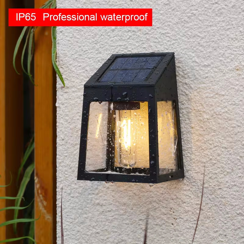Solar Wall Light Outdoor Water - Outdoor Lighting For Fence avis et prix