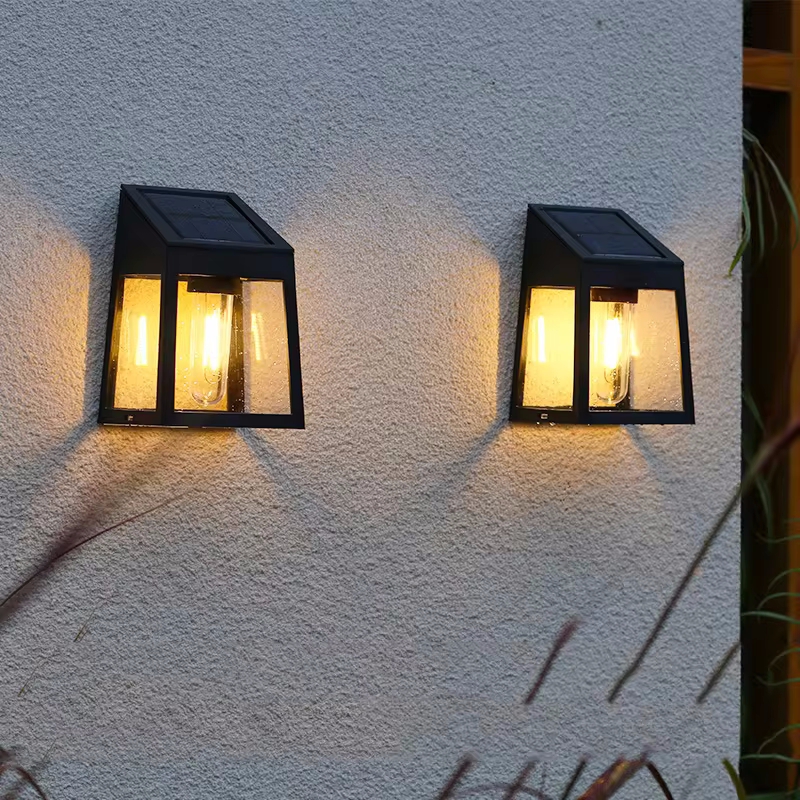Solar Wall Light Outdoor Water - Outdoor Lighting For Fence avis et prix