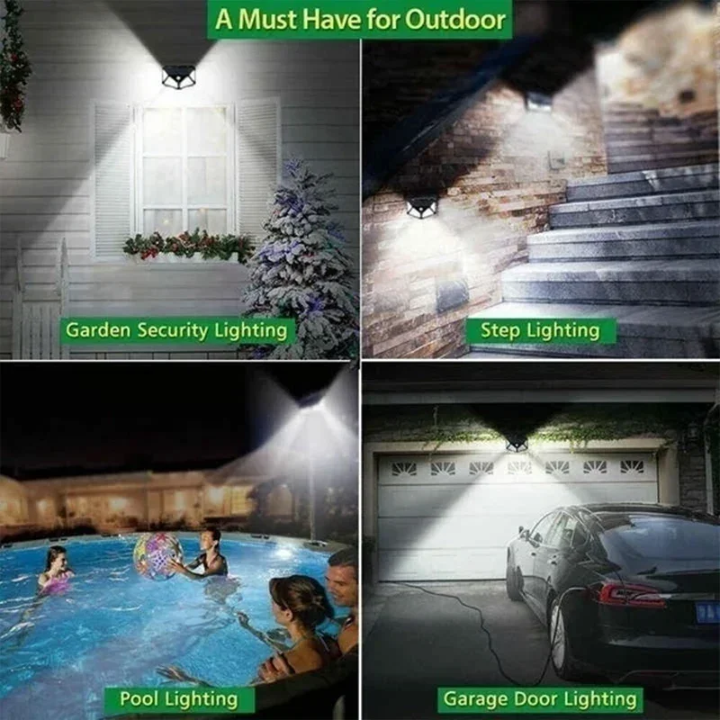 1/2/4PCS Motion Sensor Solar L - Xl Outdoor Lighting avis et prix
