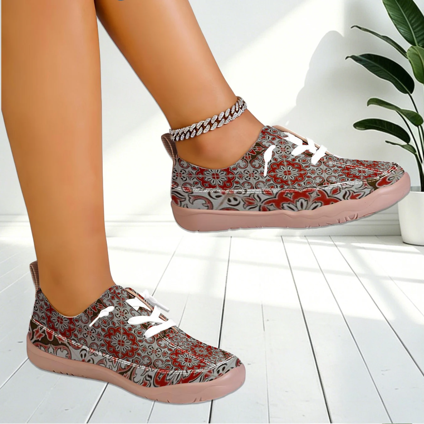 Women Floral Print Wide Toe Sn - Outdoor Lighting Uplight avis et prix
