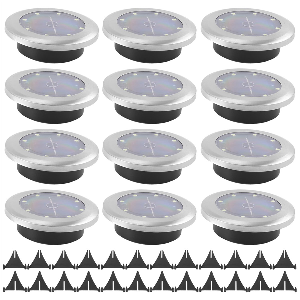 *A14E 12 Pack Solar Lights Out - Outdoor Lighting Led Fixtures avis et prix