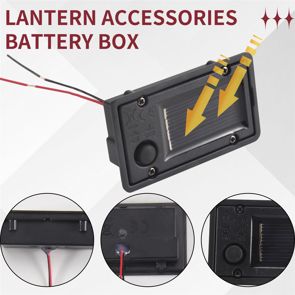 UNCL 2Pcs Battery Box, Solar L - Outdoor Lighting Replacement Parts avis et prix