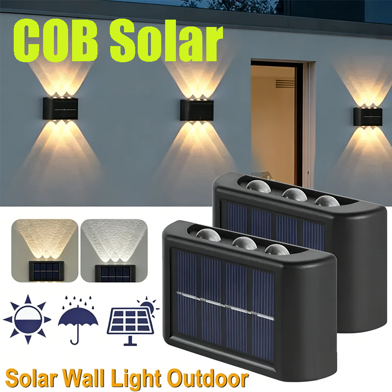 COB Solar Wall Lamp Outdoor Wa - Outdoor Lighting Traditional avis et prix