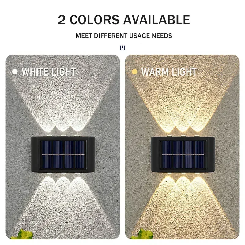 COB Solar Wall Lamp Outdoor Wa - Outdoor Lighting Traditional avis et prix