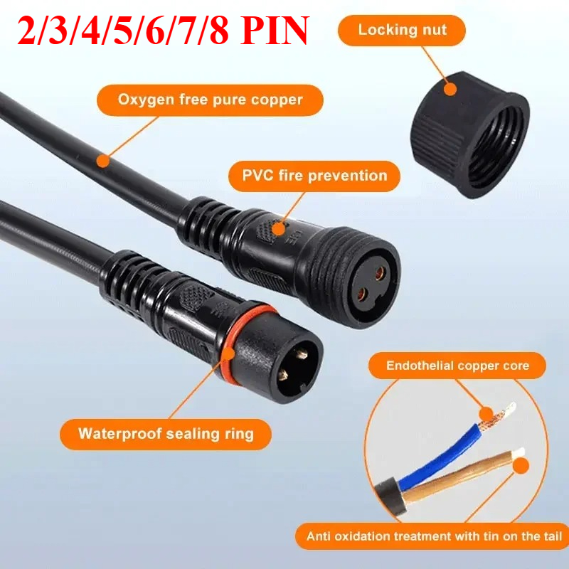 0.3/2.5 Suqare 2 3 4 5 6 7 8 P - Outdoor Lighting Wire Connectors avis et prix