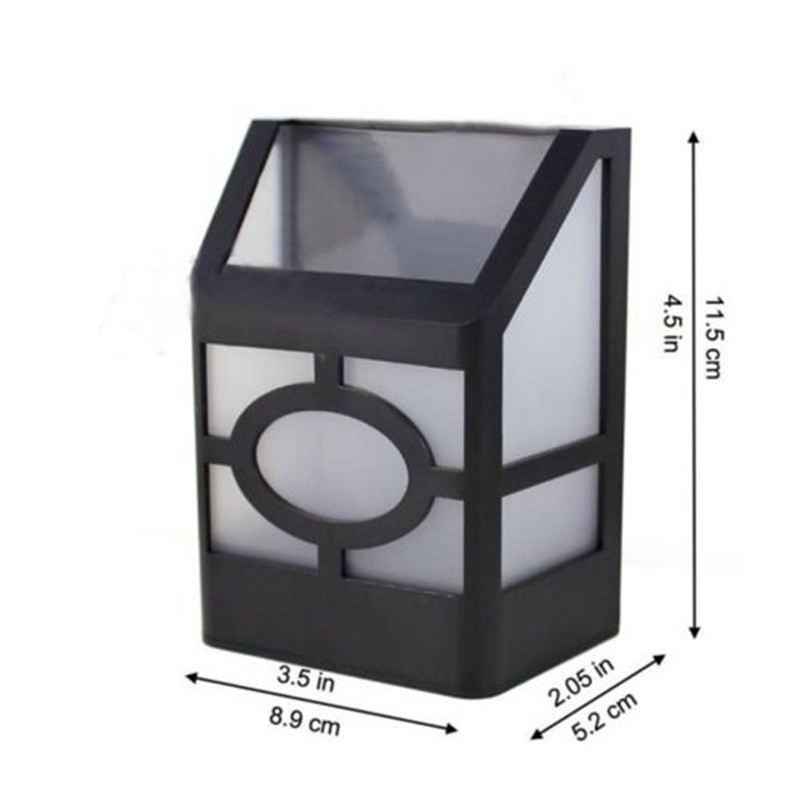 Solar Powered Wall Mount LED L - Outdoor Lighting For Fence avis et prix
