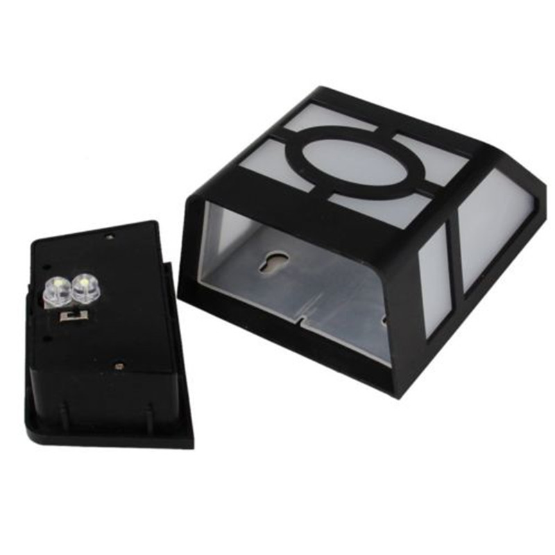 Solar Powered Wall Mount LED L - Outdoor Lighting For Fence avis et prix