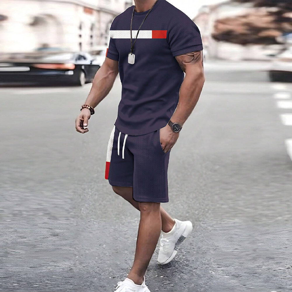 Men Two Piece Tracksuit Loose  - Outdoor Lighting For Home avis et prix