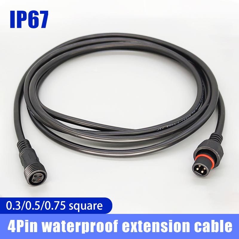 Male Famale Plug Cable 4Pin Wa - Outdoor Lighting Wire Connectors avis et prix