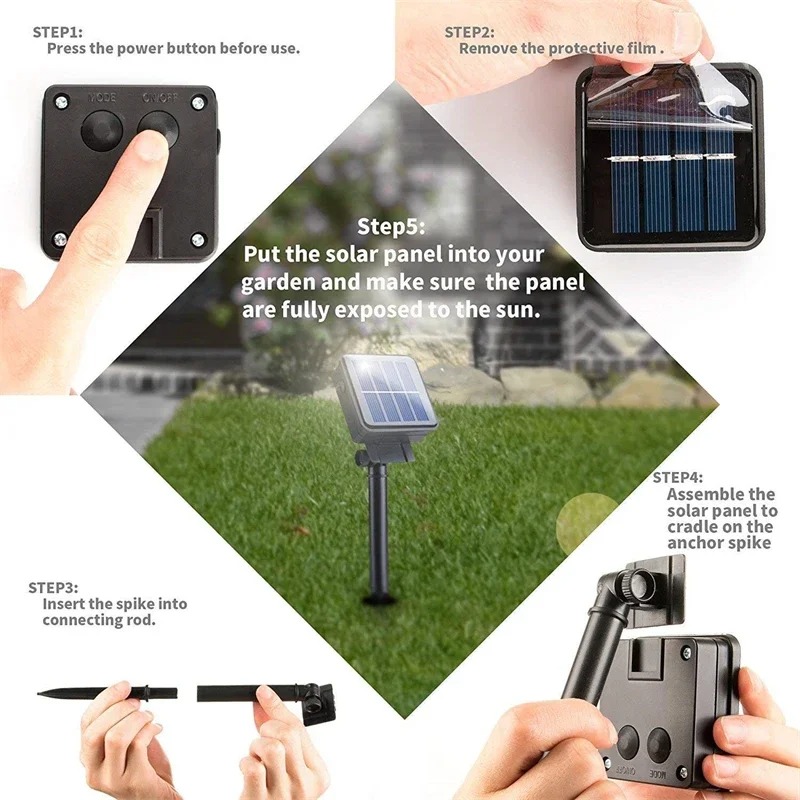 Solar String Fairy Lights Outd - Outdoor Lighting For Fence avis et prix
