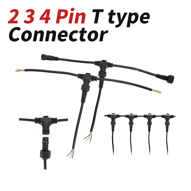T type 3 Way Connector 2/3/4Pi - Outdoor Lighting Wire Connectors avis et prix