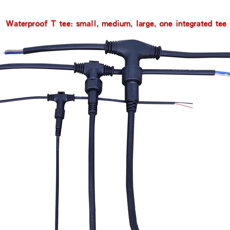 T type 3 Way Connector 2/3/4Pi - Outdoor Lighting Wire Connectors avis et prix