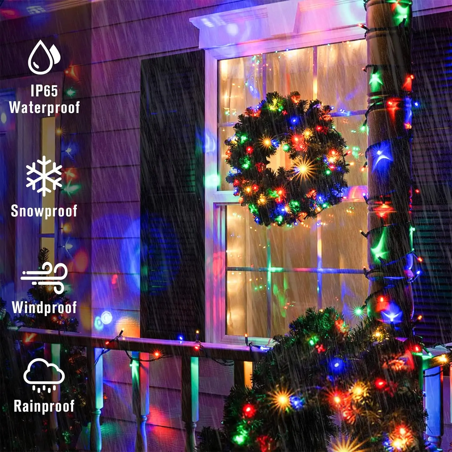 LED Solar Light String 8 Funct - Outdoor Lighting Led Fixtures avis et prix