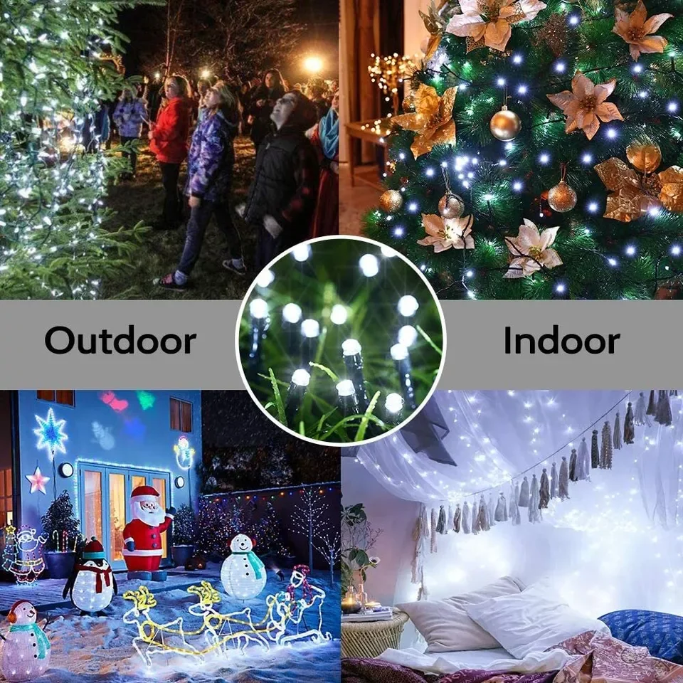 LED Solar Light String 8 Funct - Outdoor Lighting Led Fixtures avis et prix