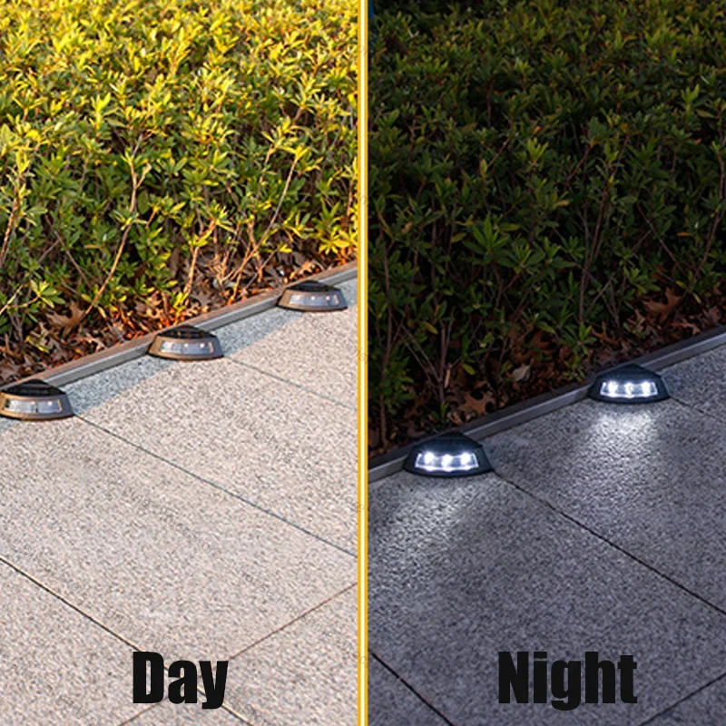 Solar Powered Step Lights Outd - Outdoor Lighting Led Fixtures avis et prix