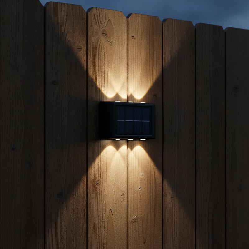 Solar Wall Lamp Outdoor Waterp - Outdoor Lighting For Fence avis et prix