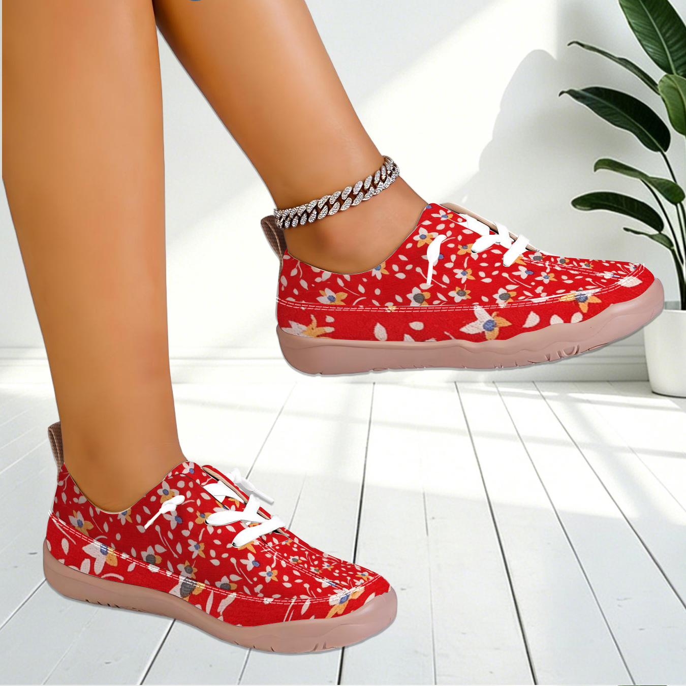Women Floral Print Wide Toe Fl - Outdoor Lighting Uplight avis et prix