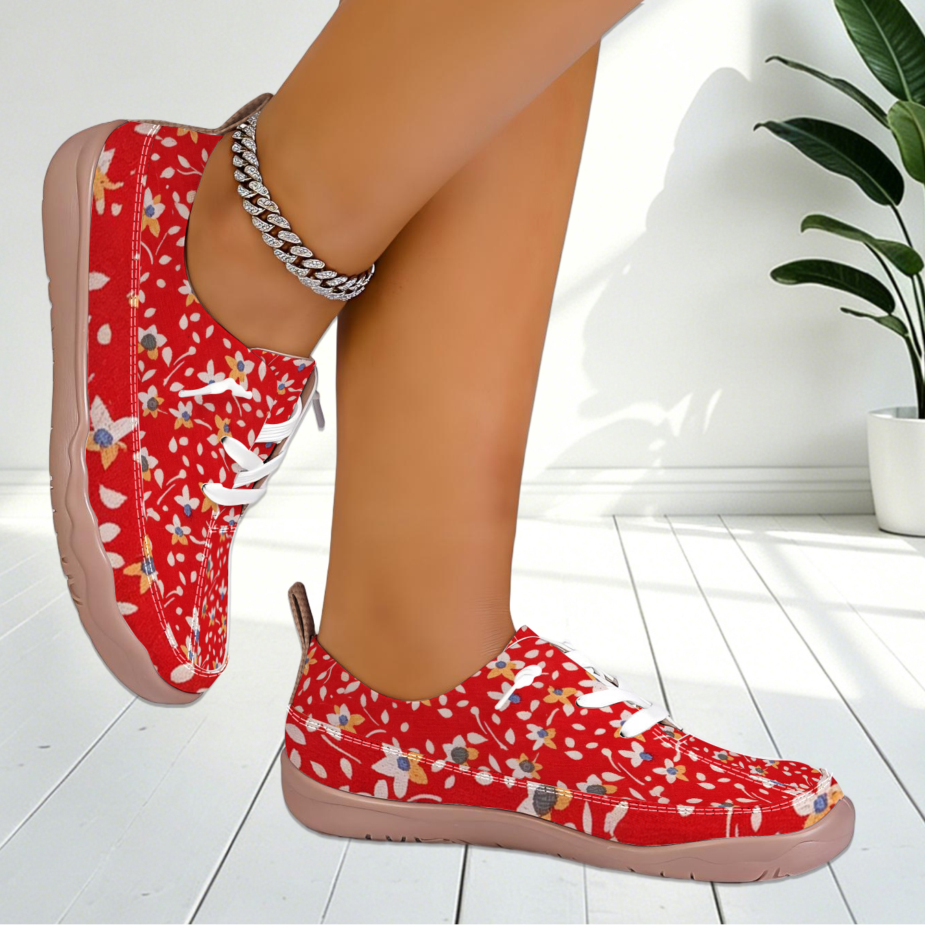 Women Floral Print Wide Toe Fl - Outdoor Lighting Uplight avis et prix