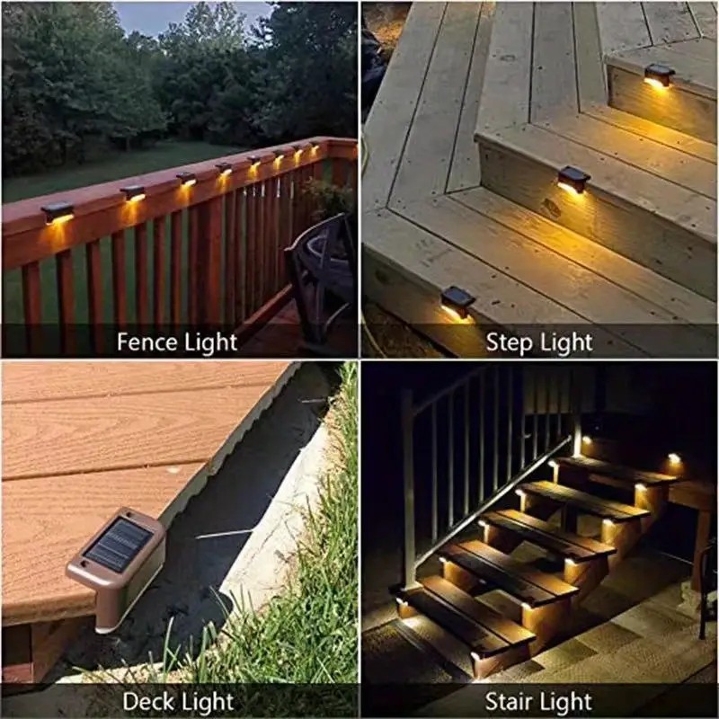 16 PCs of solar outdoor deck l - Outdoor Lighting For Fence avis et prix