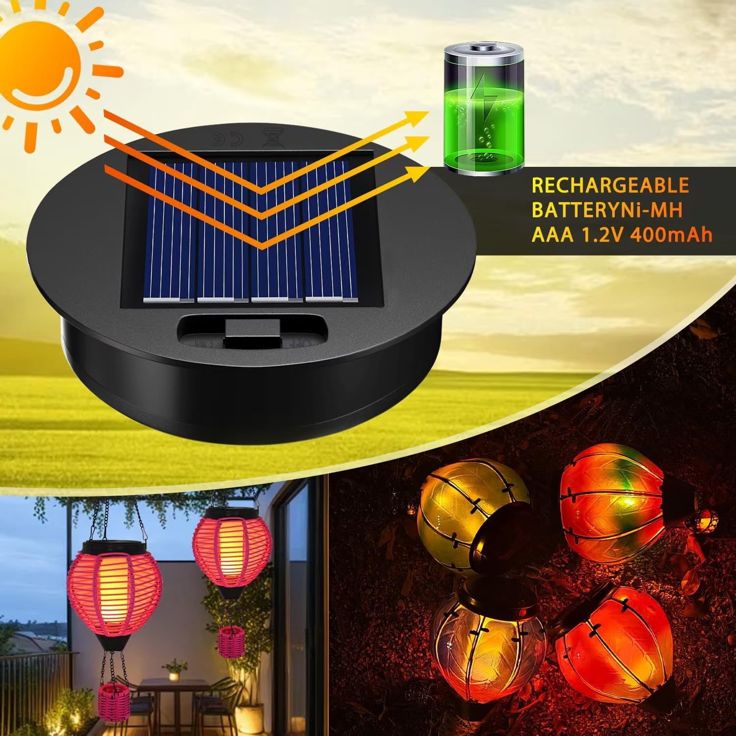 Solar Bottle Cap Light LED Fli - Outdoor Lighting Replacement Parts avis et prix