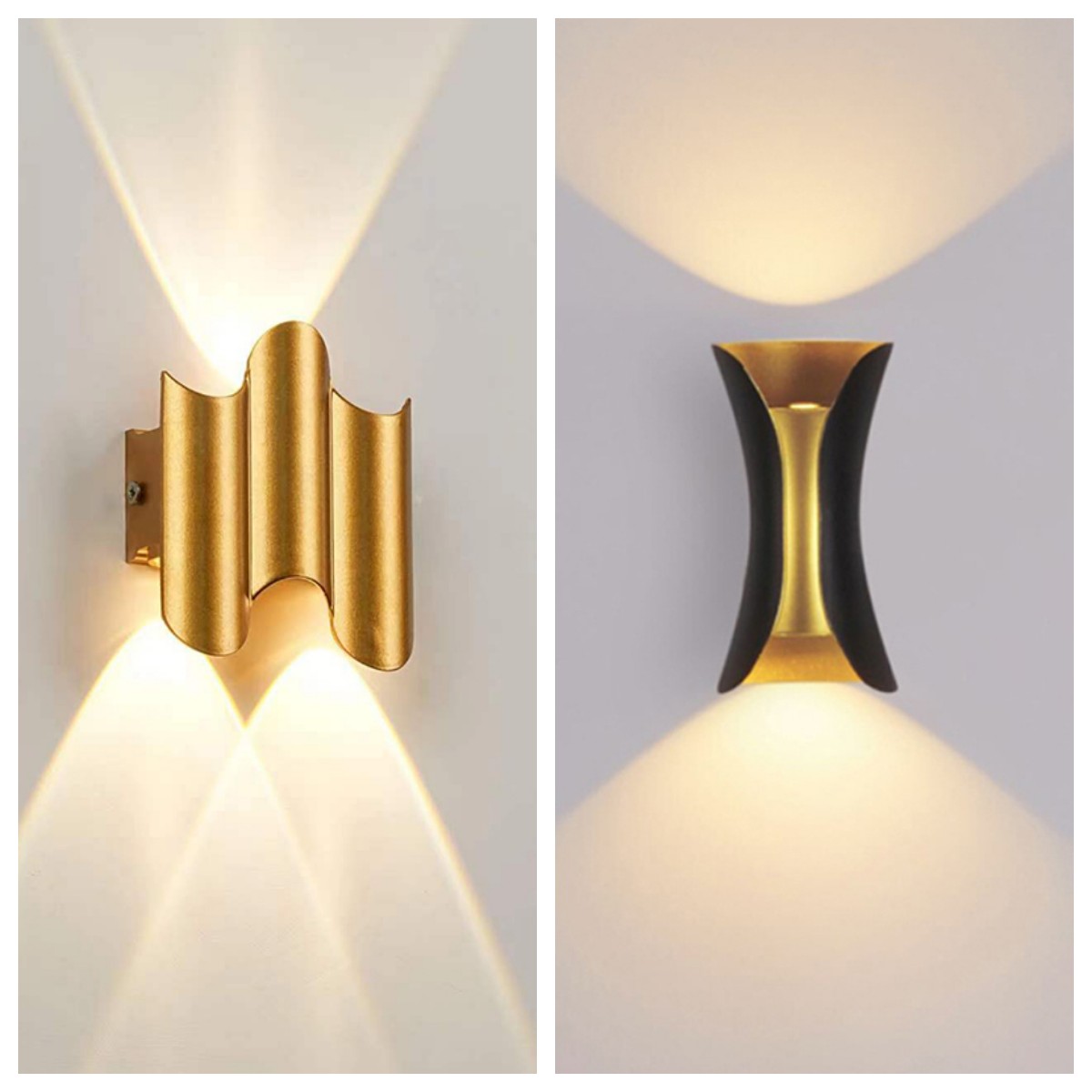 Aluminum Golden Body LED Wall  - Xl Outdoor Lighting avis et prix