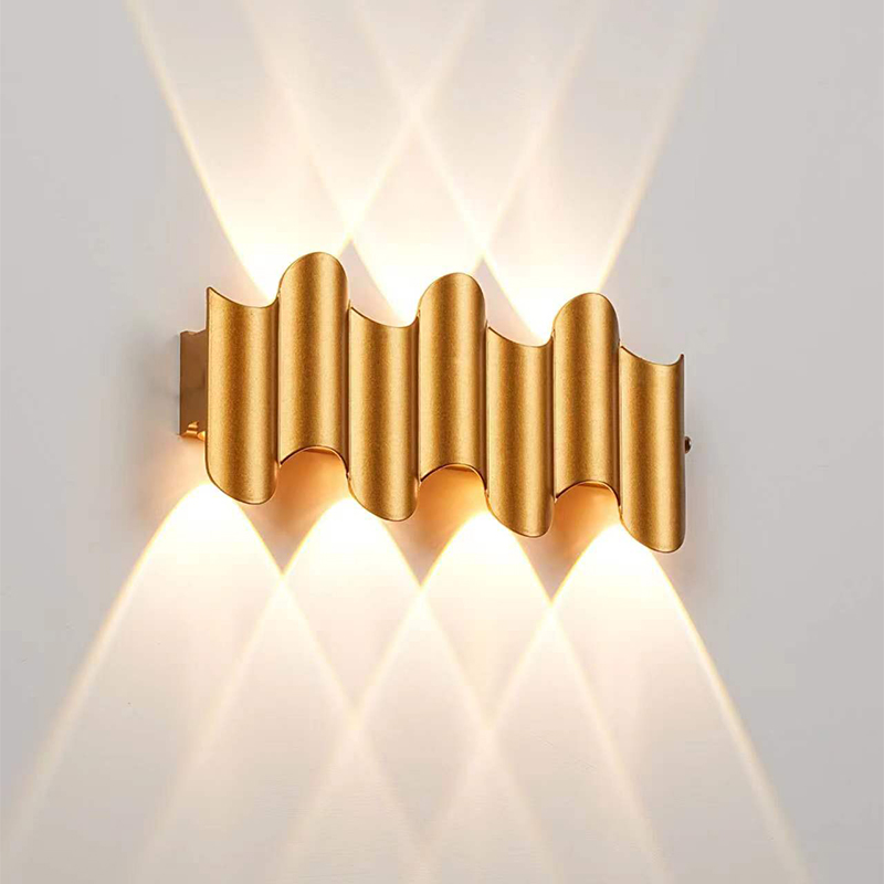 Aluminum Golden Body LED Wall  - Xl Outdoor Lighting avis et prix