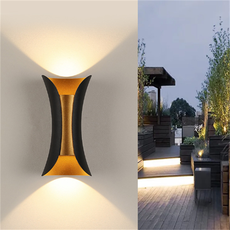 Aluminum Golden Body LED Wall  - Xl Outdoor Lighting avis et prix