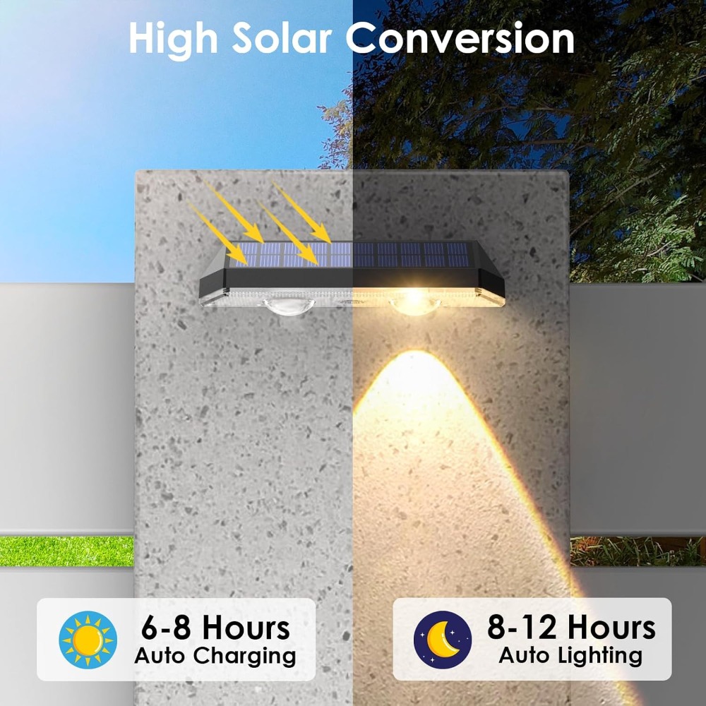 Solar Fence Lights Outdoor Wat - Outdoor Lighting For Fence avis et prix