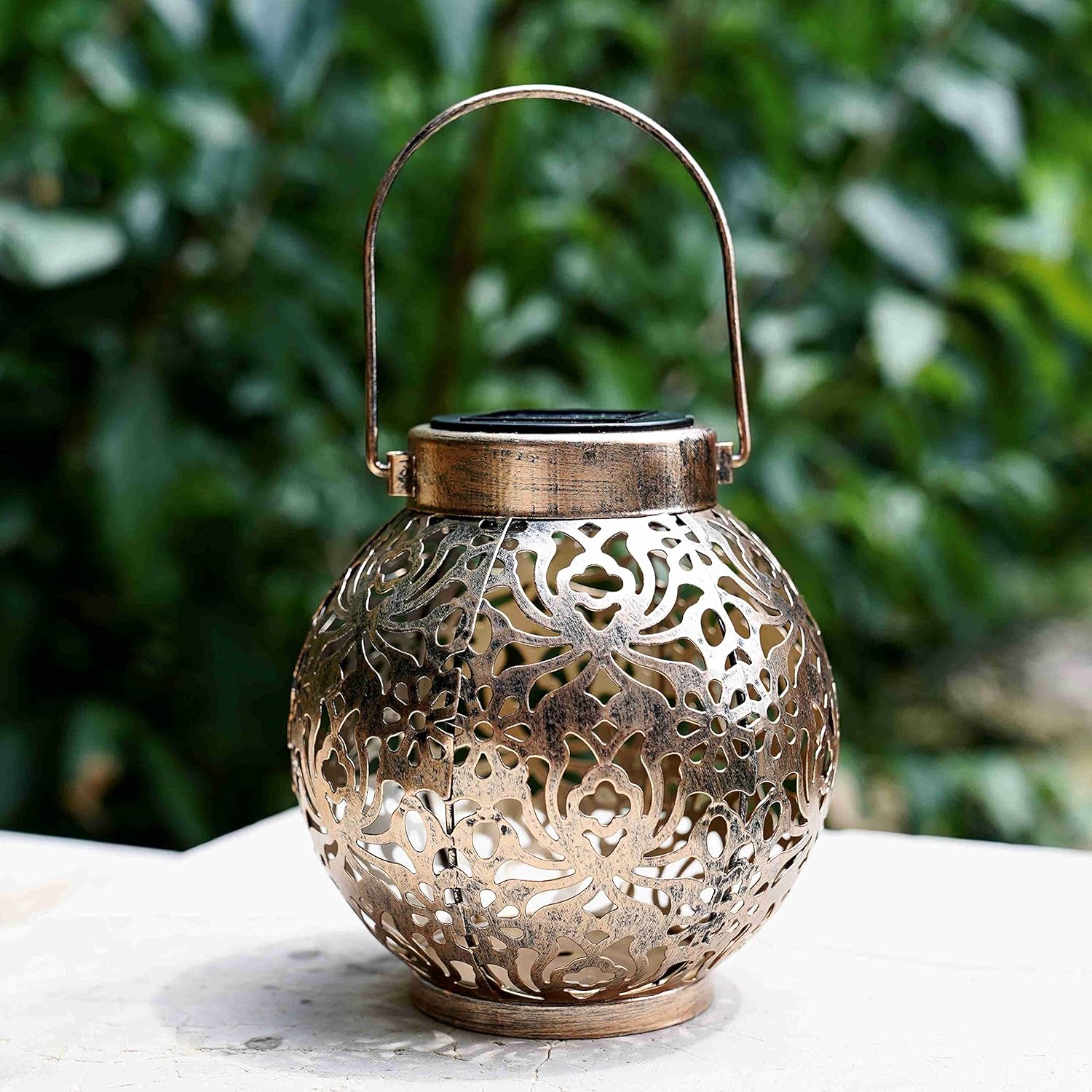 1-6PCS Moroccan Solar Lanterns - Outdoor Lighting Traditional avis et prix