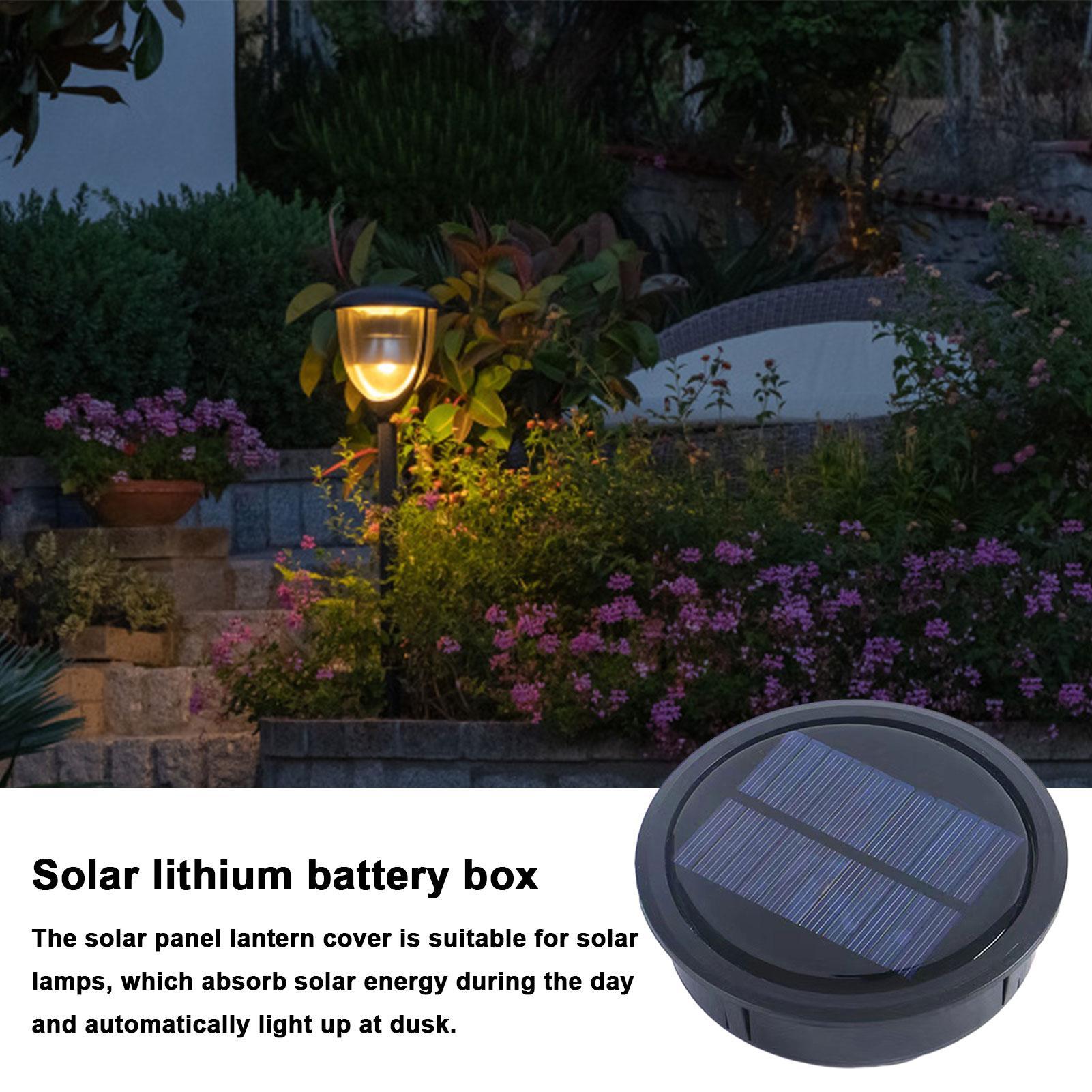 Solar Panel with LED Lantern L - Outdoor Lighting Replacement Parts avis et prix