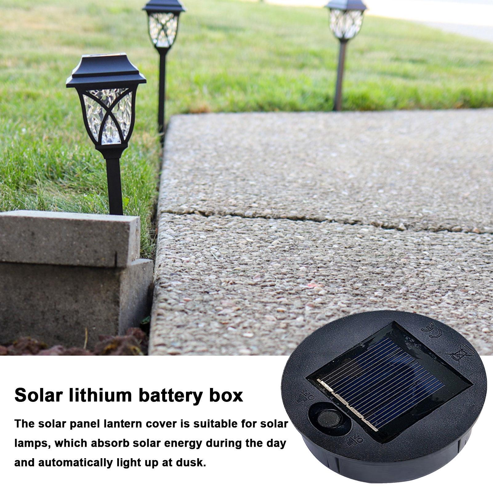 Solar Panel with LED Lantern L - Outdoor Lighting Replacement Parts avis et prix