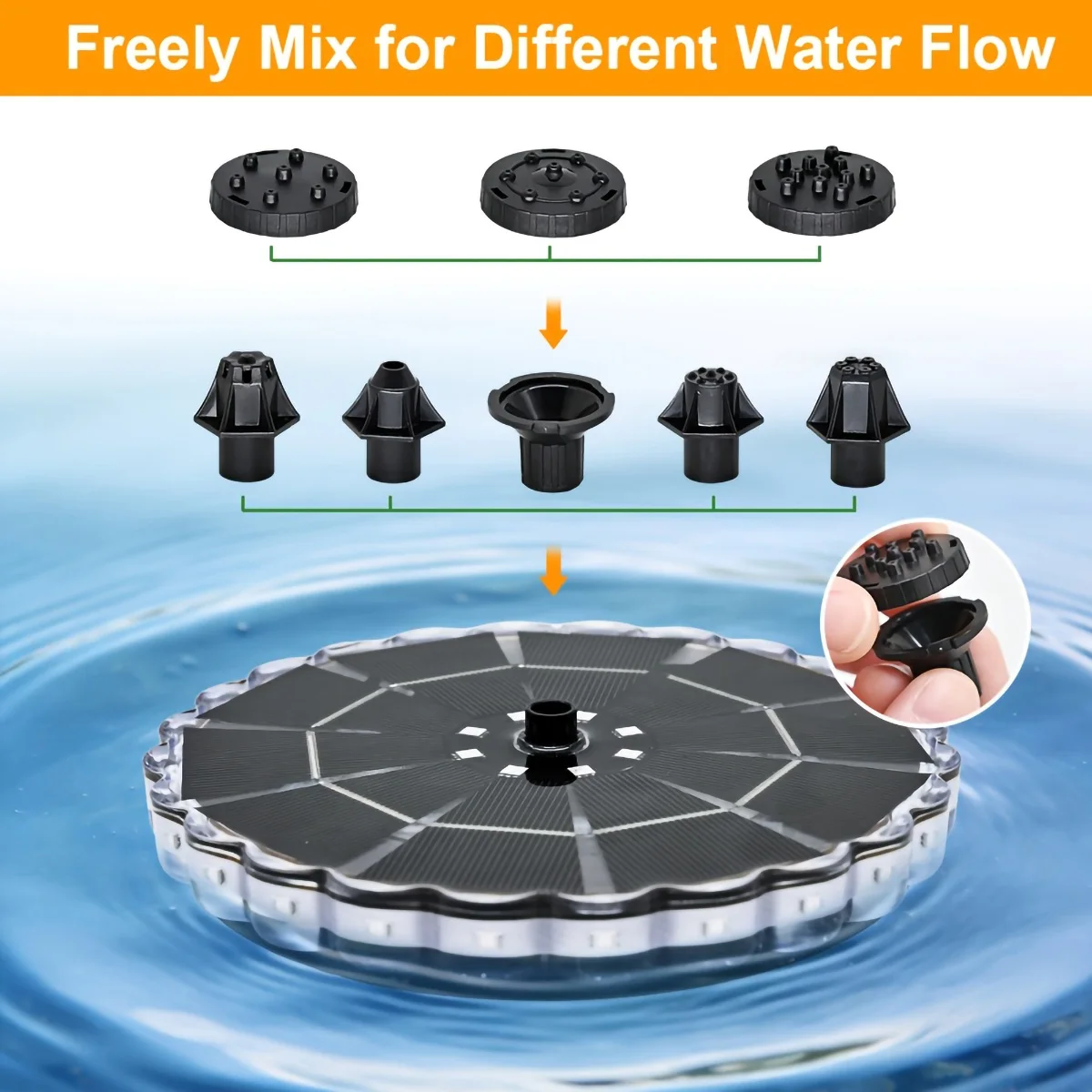 3.5W Outdoor Solar Fountain fo - Outdoor Lighting Traditional avis et prix