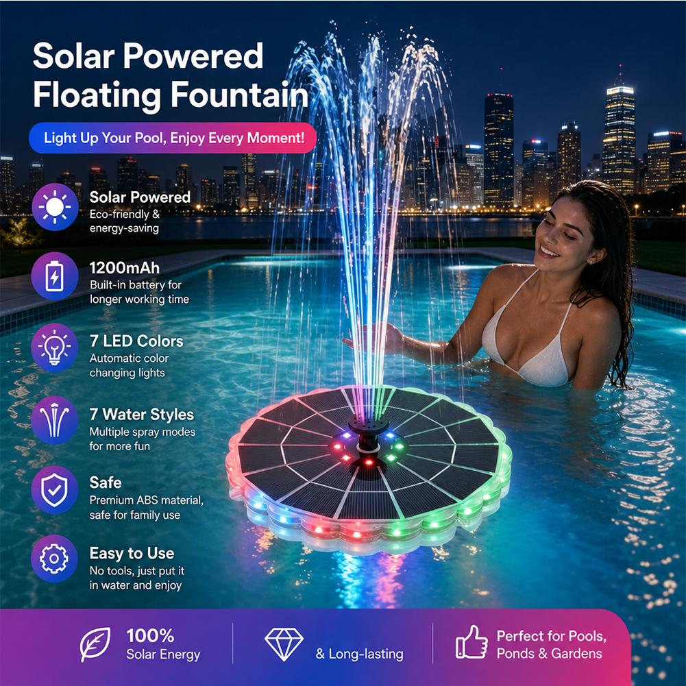 3.5W Outdoor Solar Fountain Pu - Outdoor Lighting Traditional avis et prix