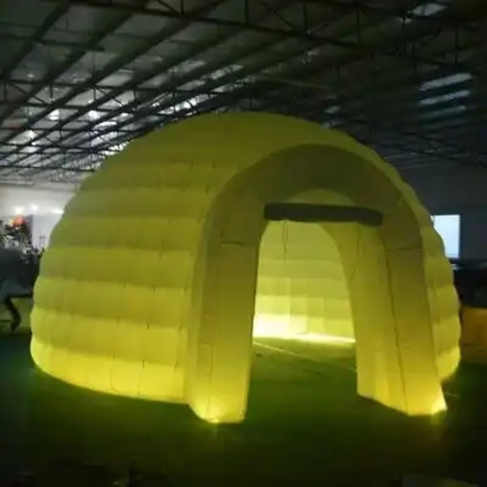White Outdoor Lawn Inflatable  - Outdoor Lighting Rental For Party avis et prix