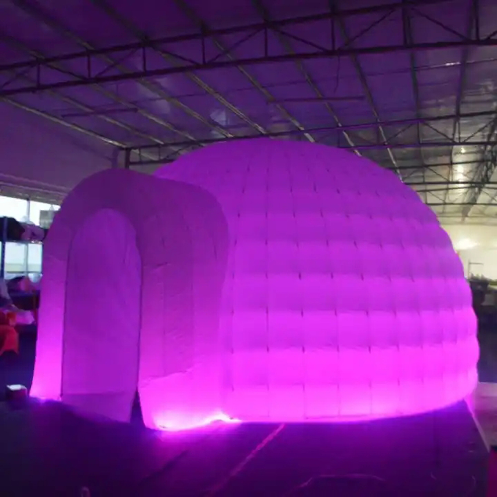 White Outdoor Lawn Inflatable  - Outdoor Lighting Rental For Party avis et prix