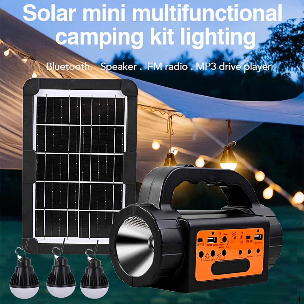 Solar Rechargeable Camping Lig - Outdoor Lighting Uplight avis et prix