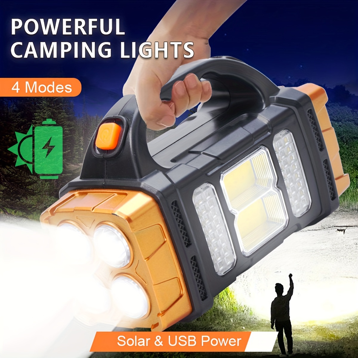 New Upgrade Rechargeable High  - Outdoor Lighting Led Fixtures avis et prix