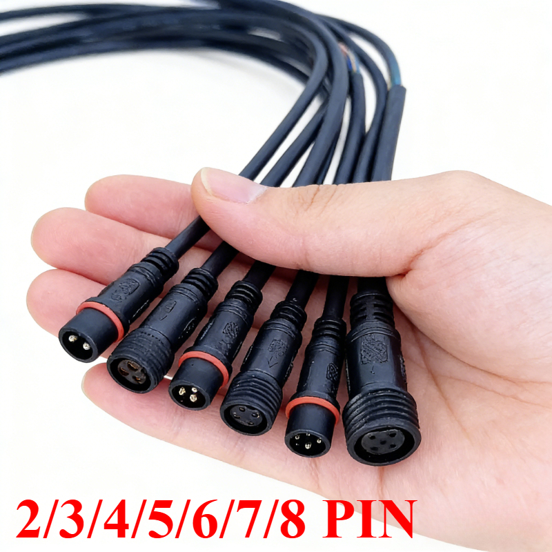 Female Male 2 3 4 5 6 7 8 Pin  - Outdoor Lighting Wire Connectors avis et prix