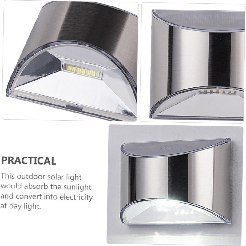 2Pcs Solar Garden Light Stainl - Xl Outdoor Lighting avis et prix