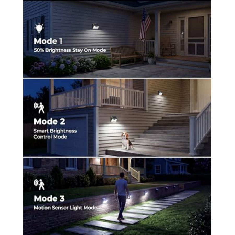 Solar Lights Outdoor Motion Se - Outdoor Lighting For Fence avis et prix