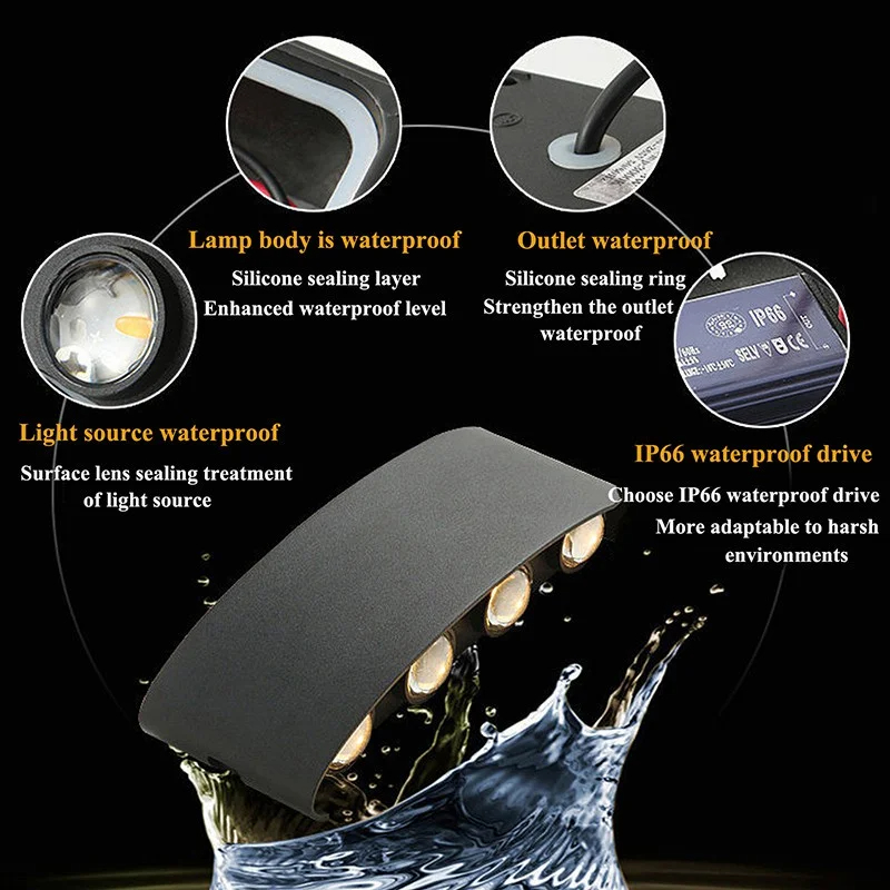 Led Wall Lamp Outdoor Lights W - Xl Outdoor Lighting avis et prix