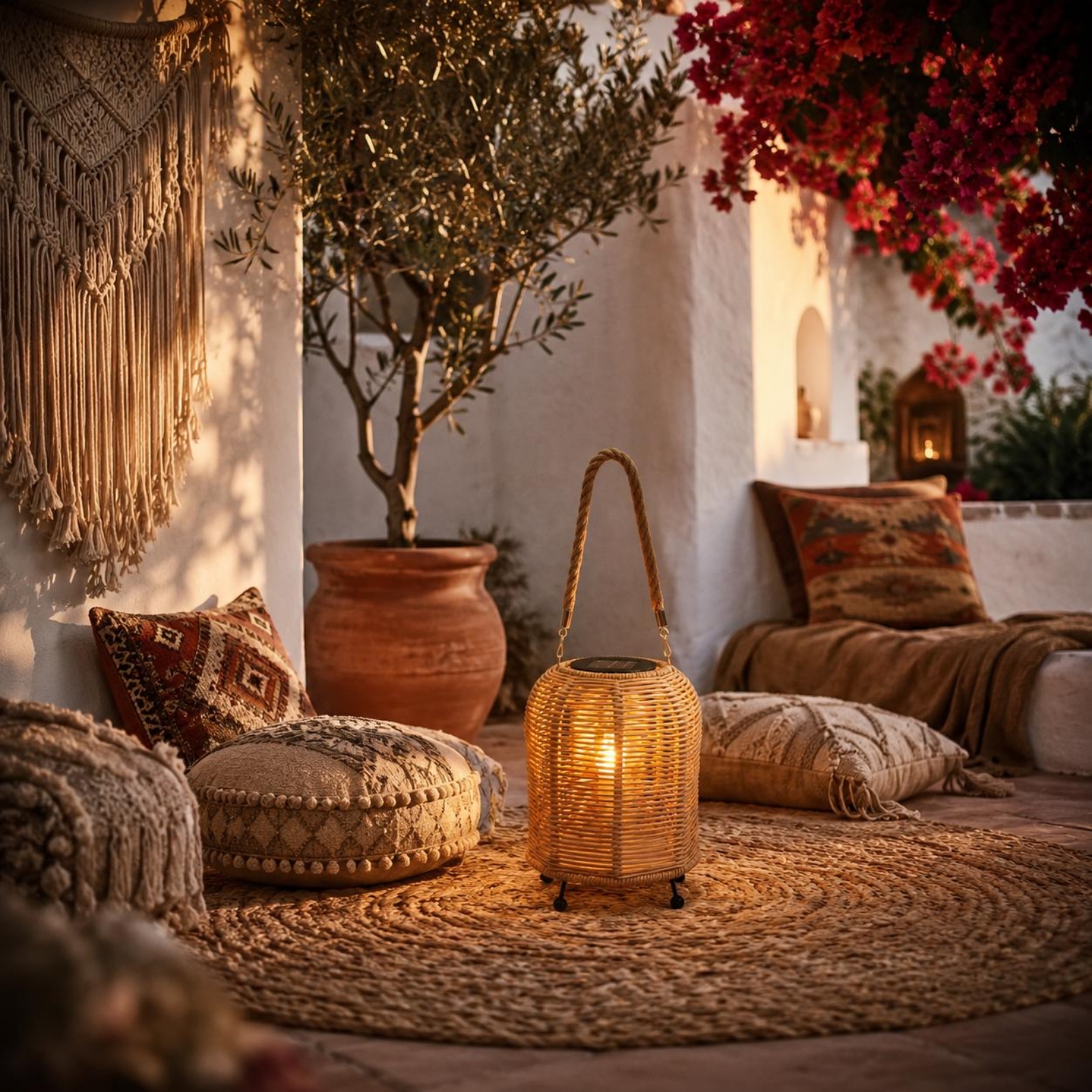 Handwoven Solar Lantern Warm L - Outdoor Lighting For Home avis et prix